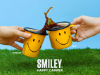 Emaljglas Smiley