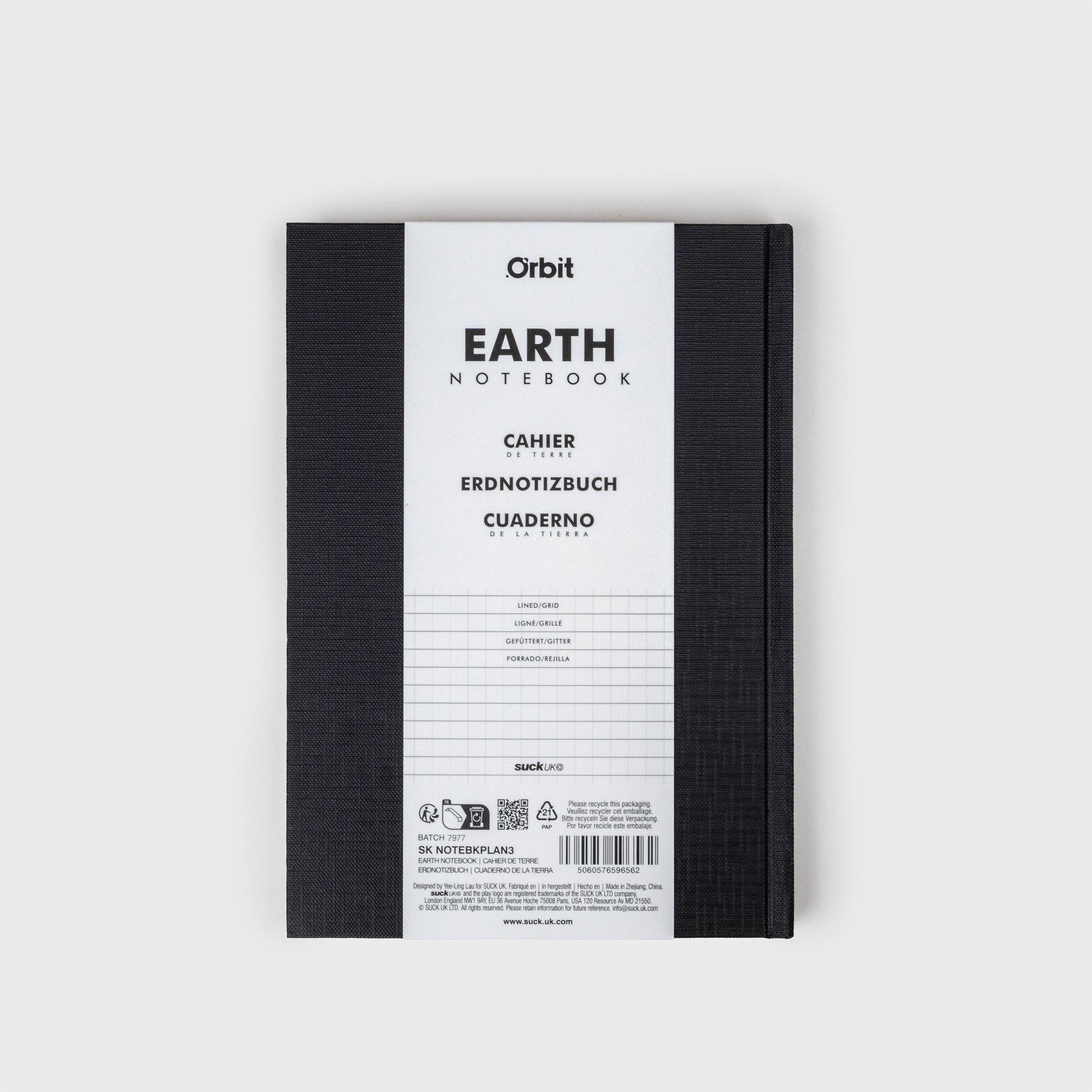 Anteckningsbok A5 Earth