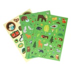 Stickerset Djur i Skogen