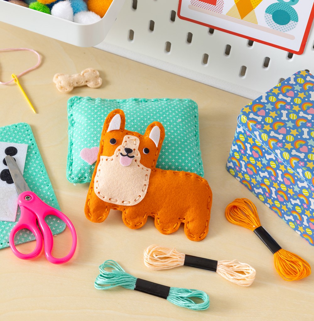 Mini Pyssel Kit: Corgi