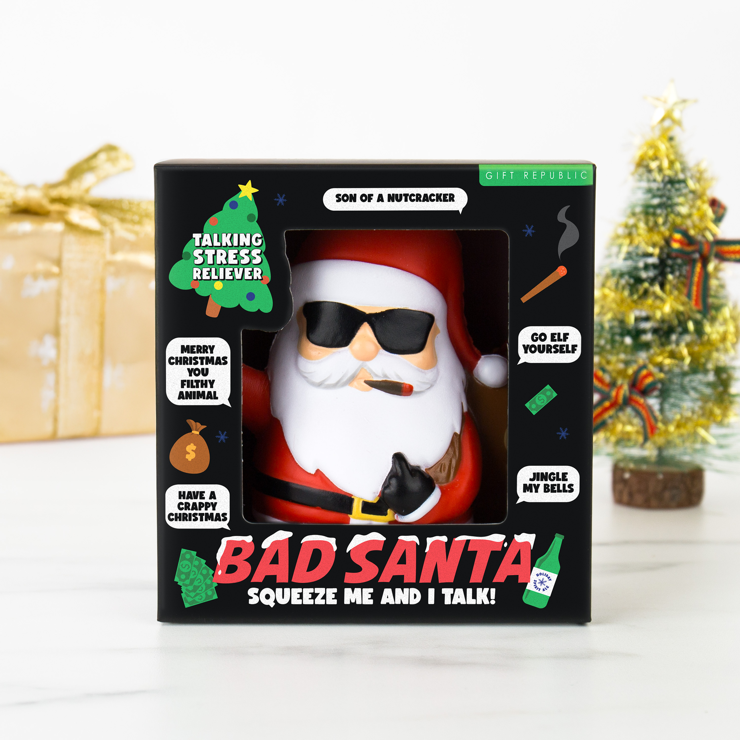 Stressleksak Bad Santa