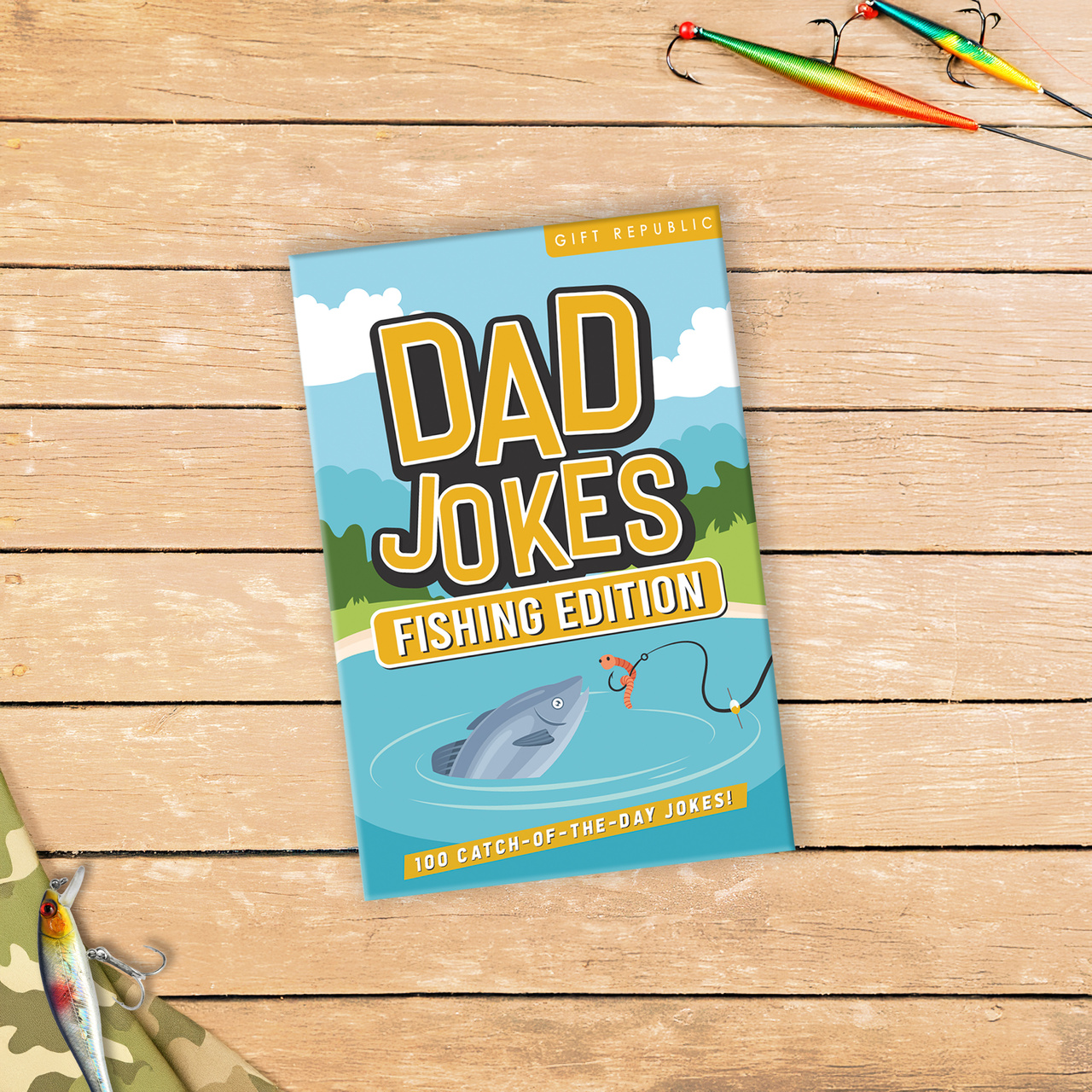 Kort  Dad Jokes Fiske