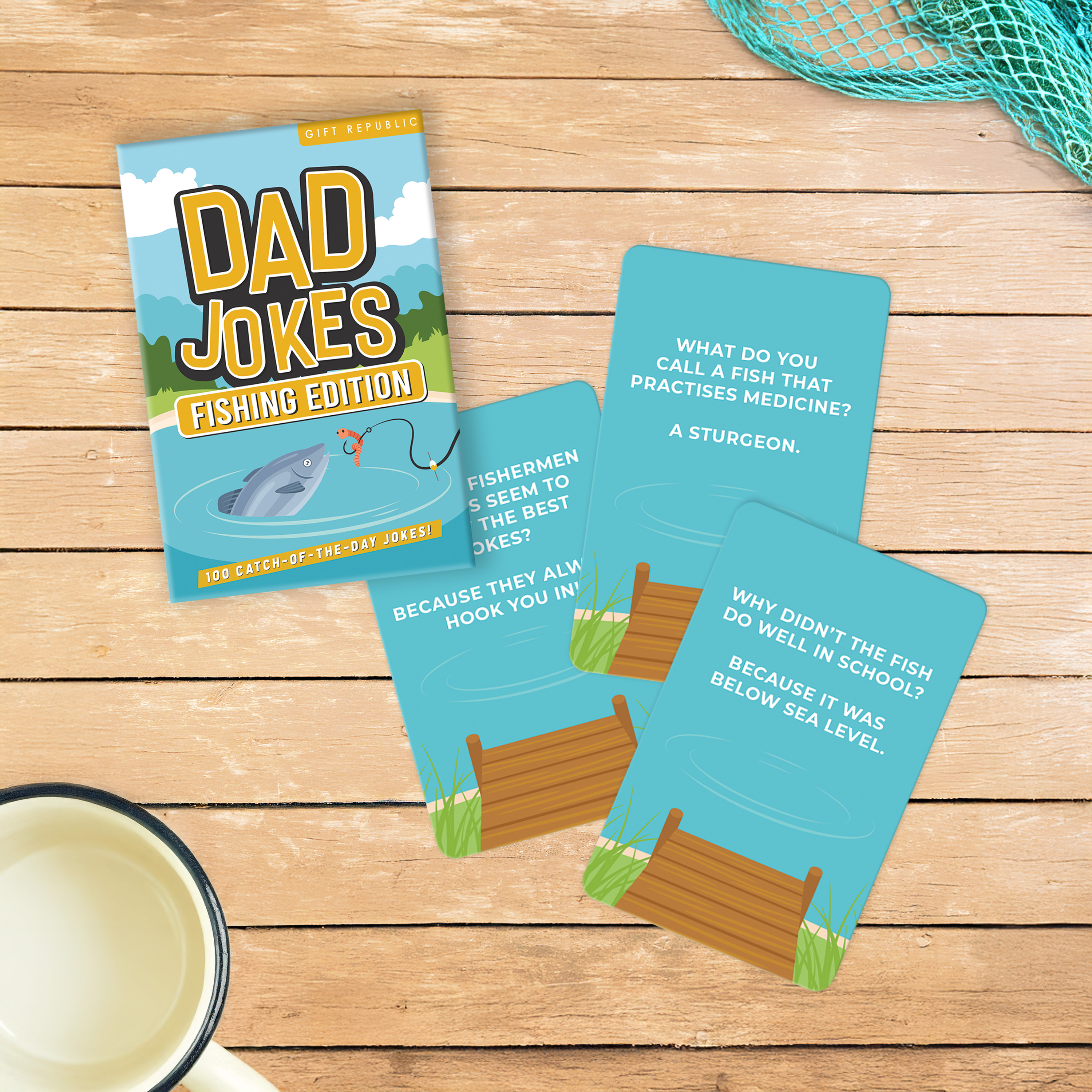 Kort  Dad Jokes Fiske