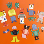 Monster Magnetic Playset