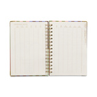 Undated 13 Mo Perpetual Planner - Bold Stripe (FSC Mix Credit)