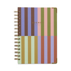 Undated 13 Mo Perpetual Planner - Bold Stripe (FSC Mix Credit)