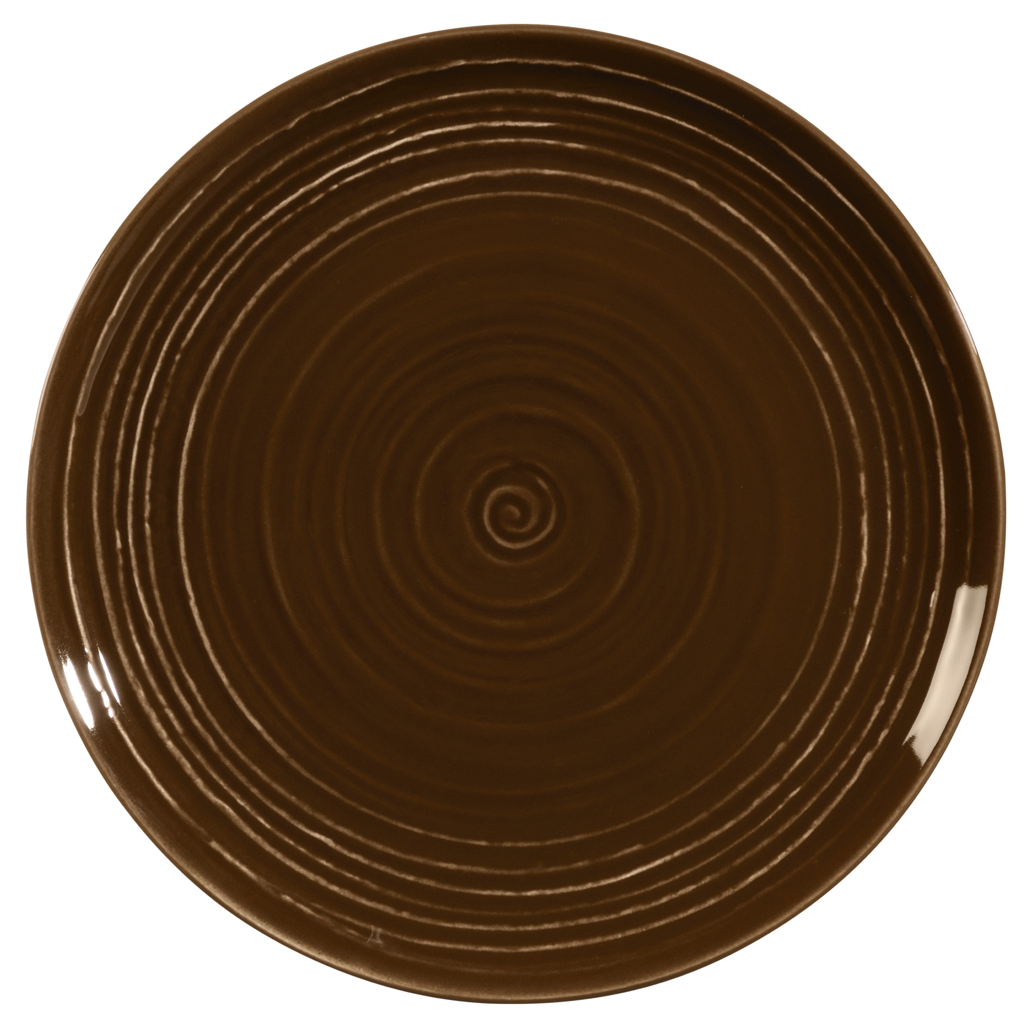 Seltmann Plate Terra Earth Brown 22.5 cm 6-pack