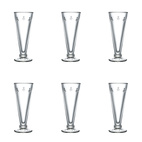 La Rochère Champagne Flute Abeille, 6 pcs