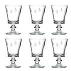 La Rochère Wine Glass Abeille, 6 pcs