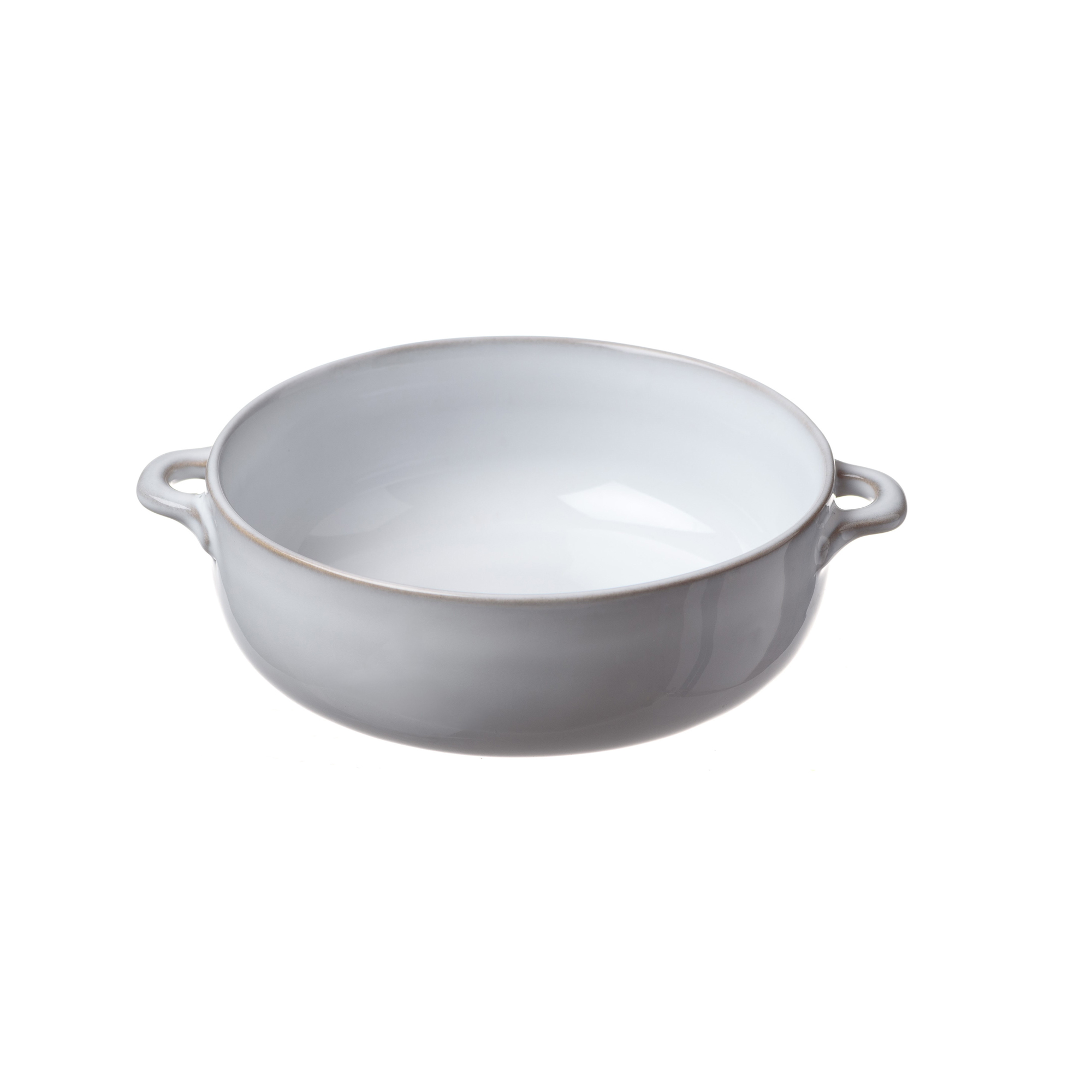 Heirol x Ball Bowl with Handle Svelte Stone 15 cm