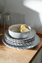 Heirol x Nosse Skål med Handtag Svelte Stone 15 cm