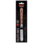 Heirol Angled Palette Knife Stainless Steel and Rosewood
