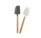 Nordic Ware Slickepott i silikon och bokträ, 2 stycken