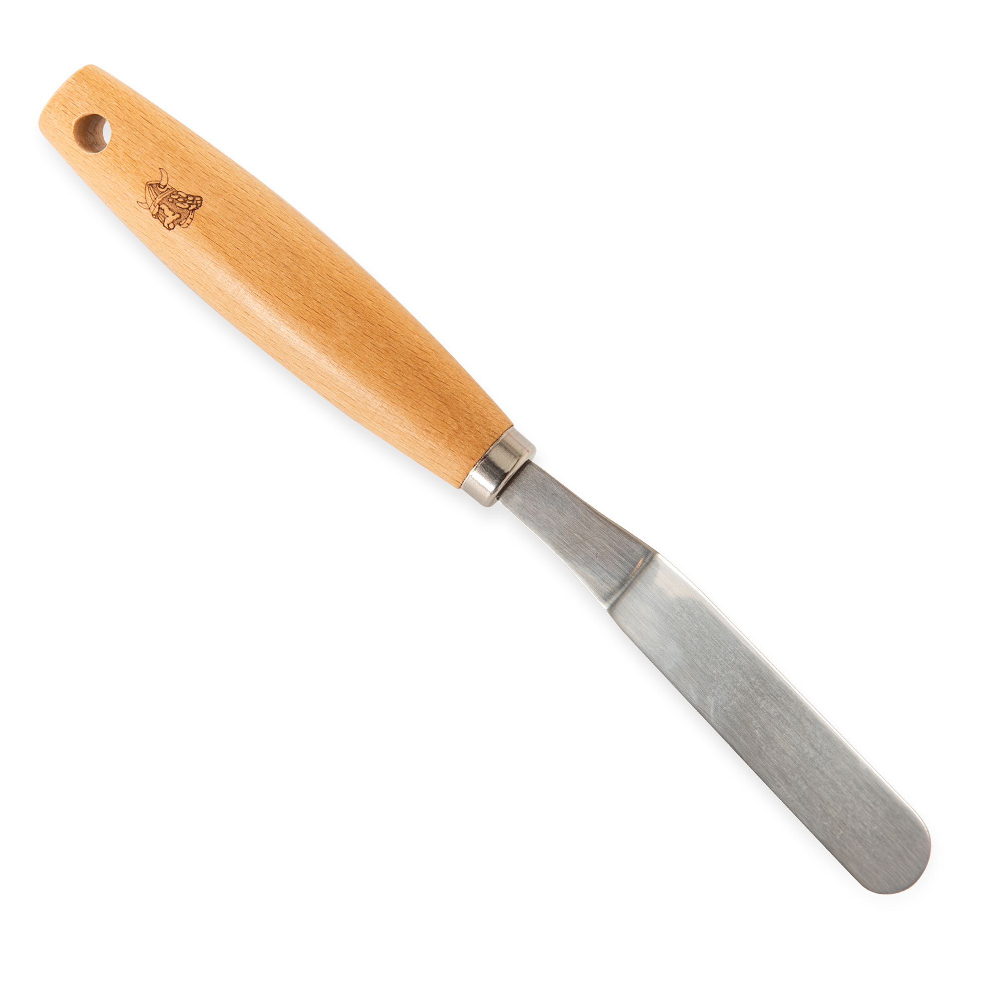 Nordic Ware Vinklad tårtspatel med trähandtag