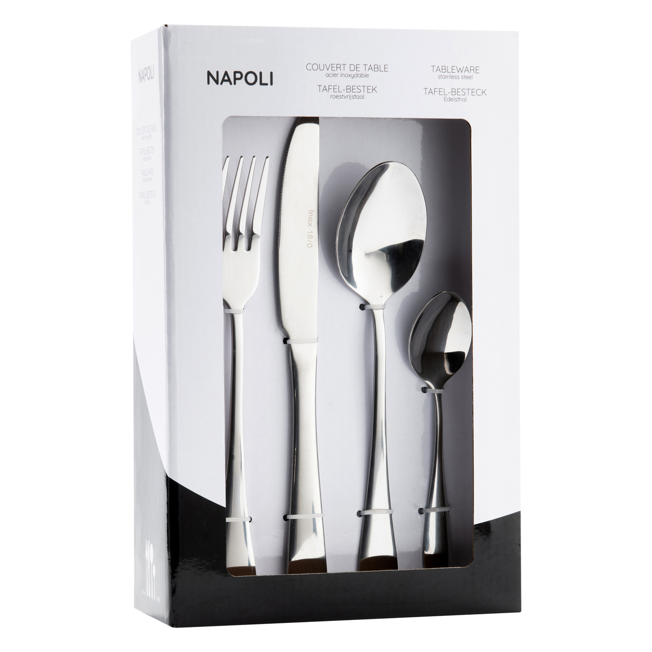 Eternum Cutlery Set Napoli Stainless Steel 16 Pieces