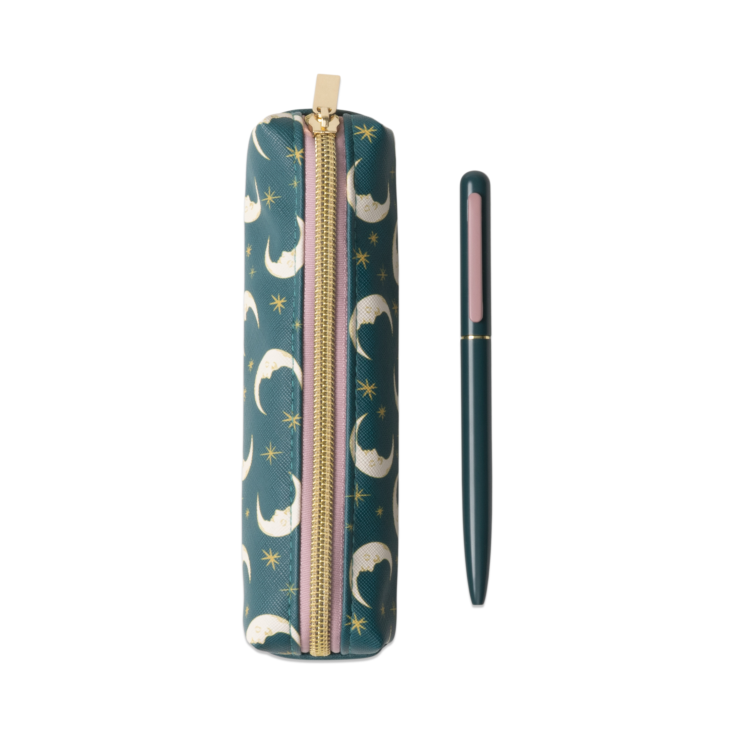 Set med Penna och penndfodral - Teal Moon