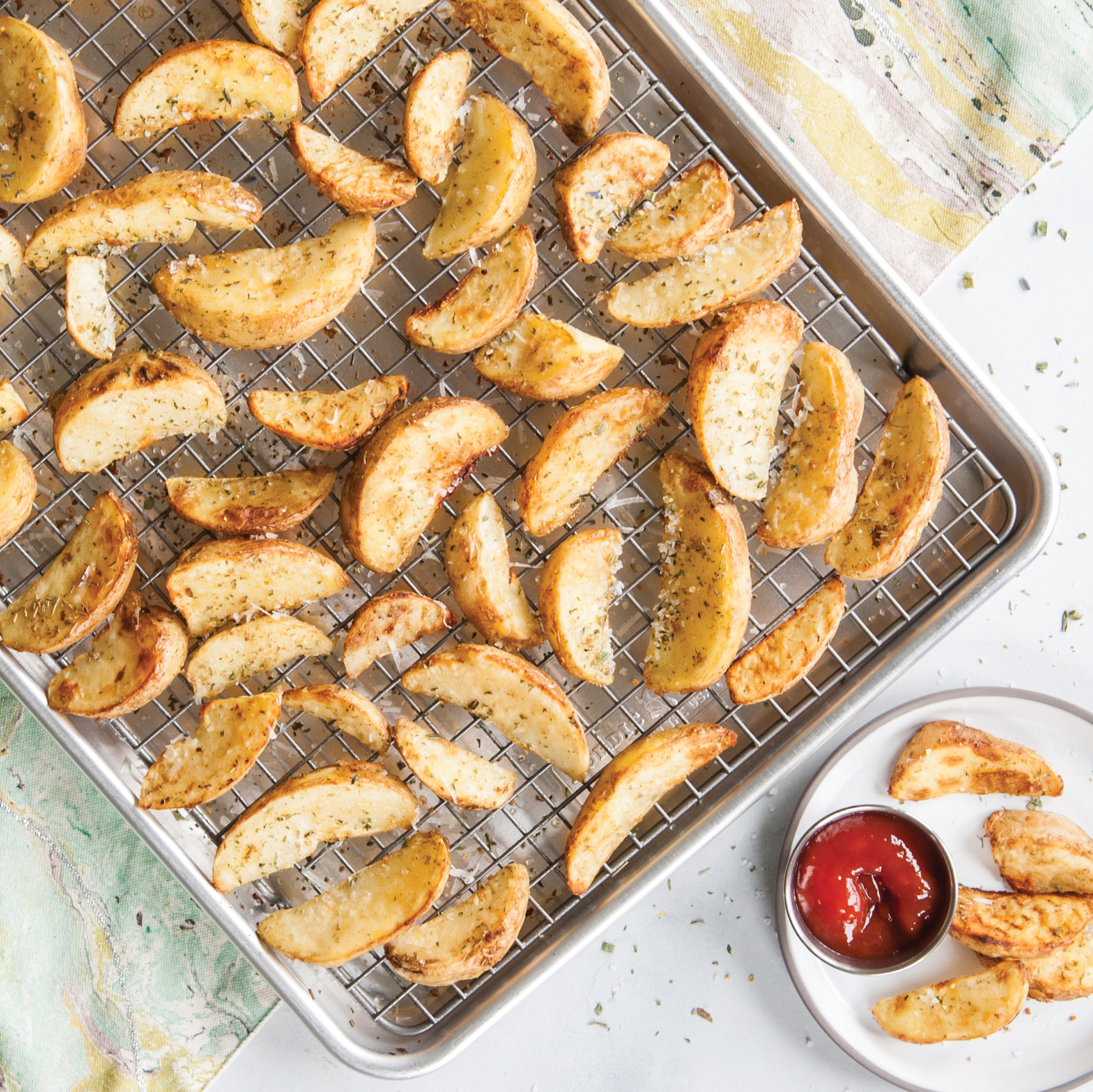 Nordic Ware Naturals® Half Sheet Bakplåt med ugnssäkert grillgaller