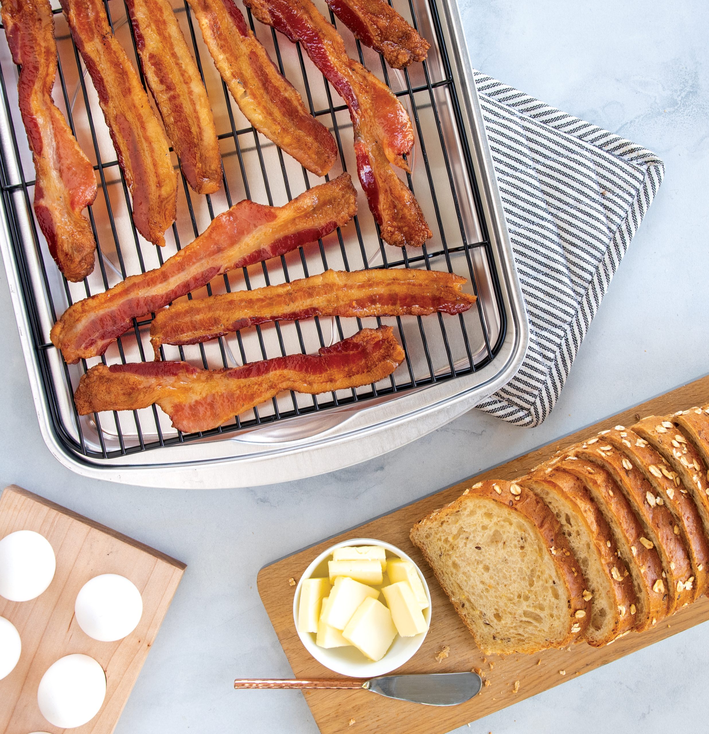 Nordic Ware Naturals® Large Cooking Tray Bakplåt med ugnssäkert grillgaller