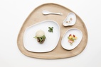 Cookplay Yayoi stor servingsbricka i bambu 43x36x2,5 cm