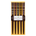 Kawai Chopsticks Cocoa 5 pairs