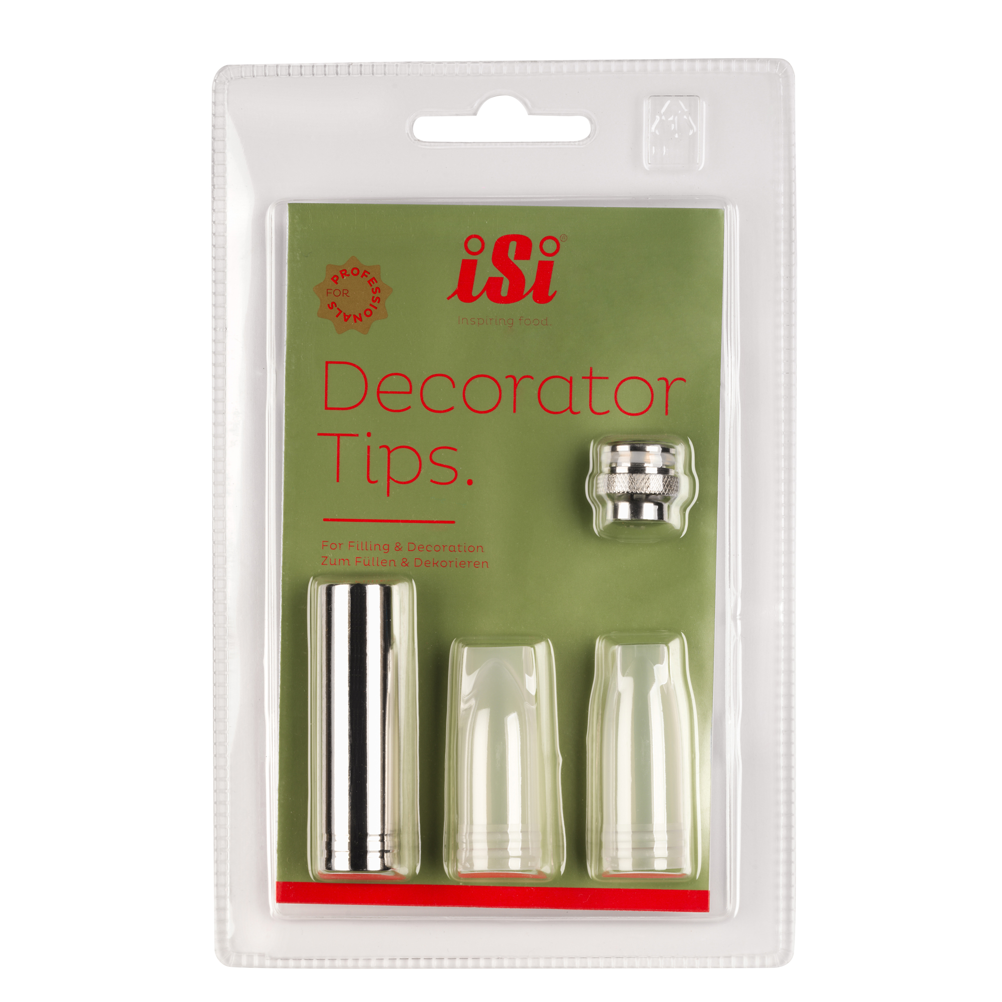 iSi Dekorationsset 3 st och Adapter