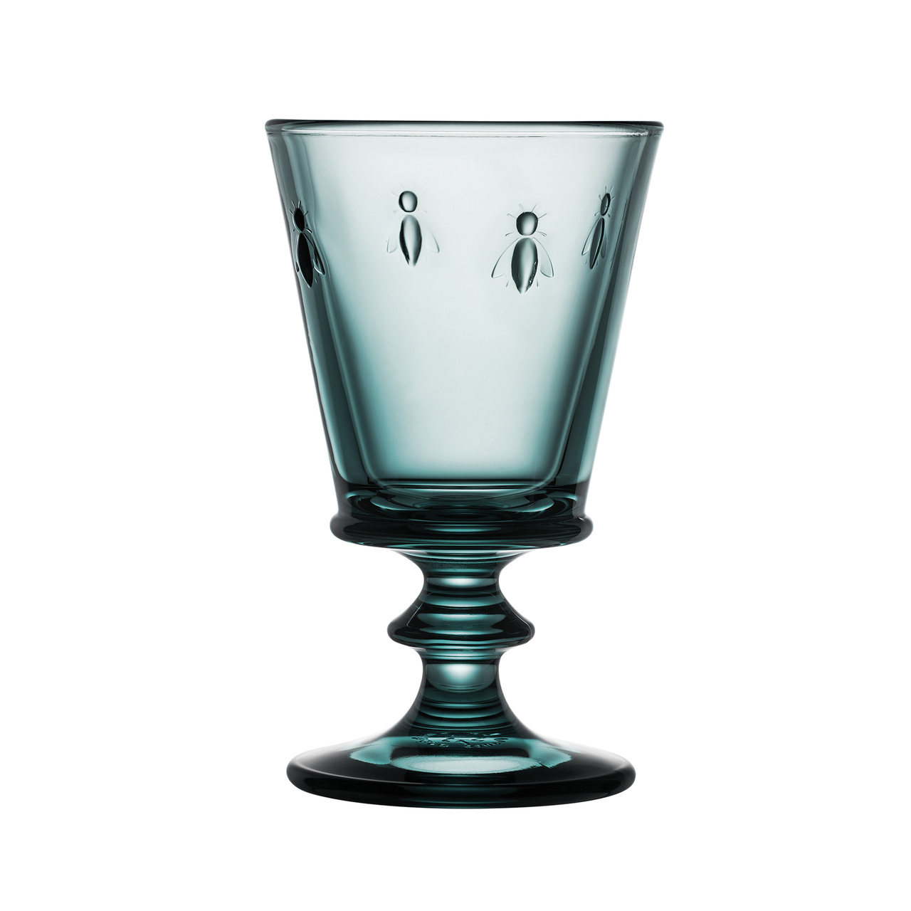 La Rochère Wine Glass Abeille Dark Blue, 6 pcs