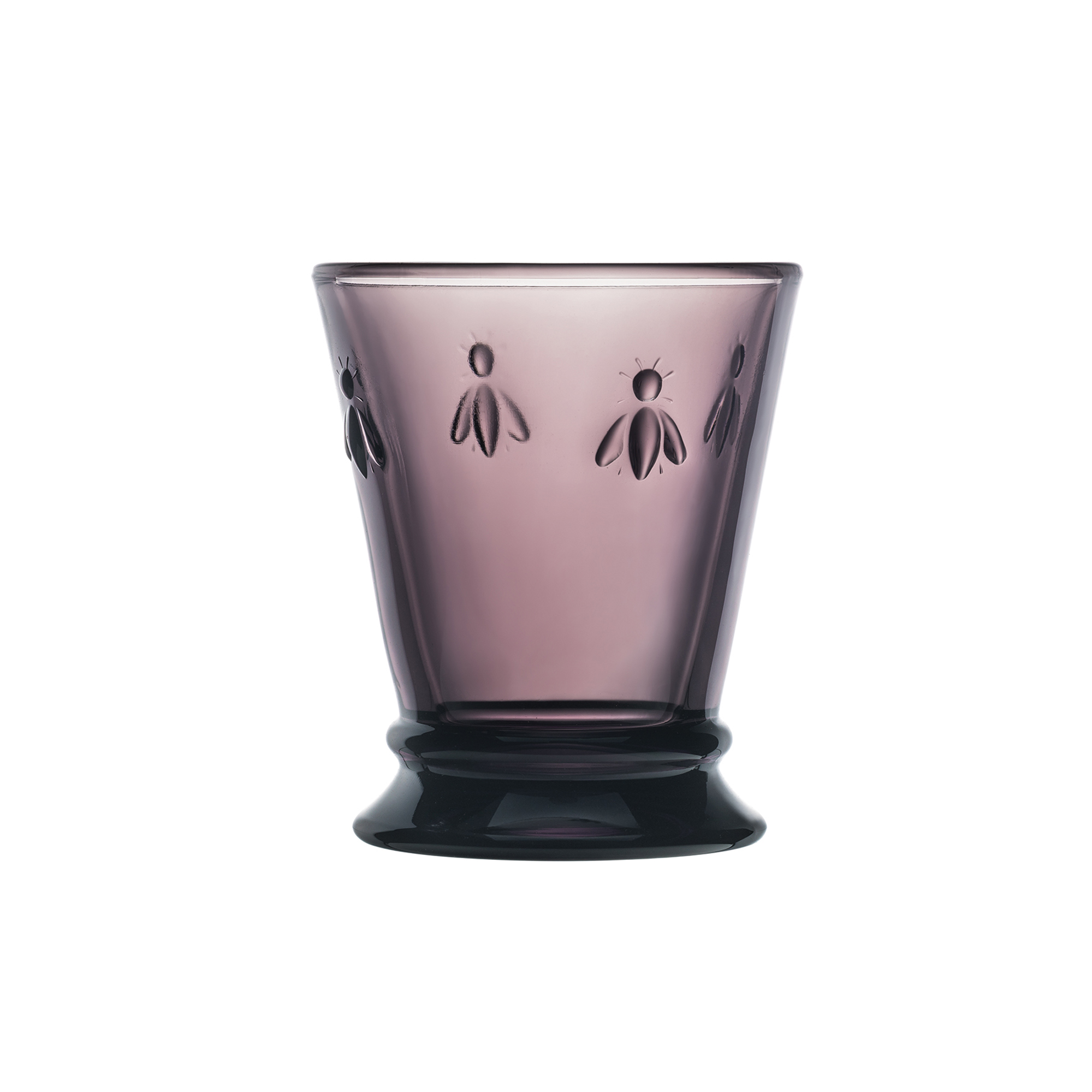 La Rochère Vattenglas Abeille Aubergine 6 st