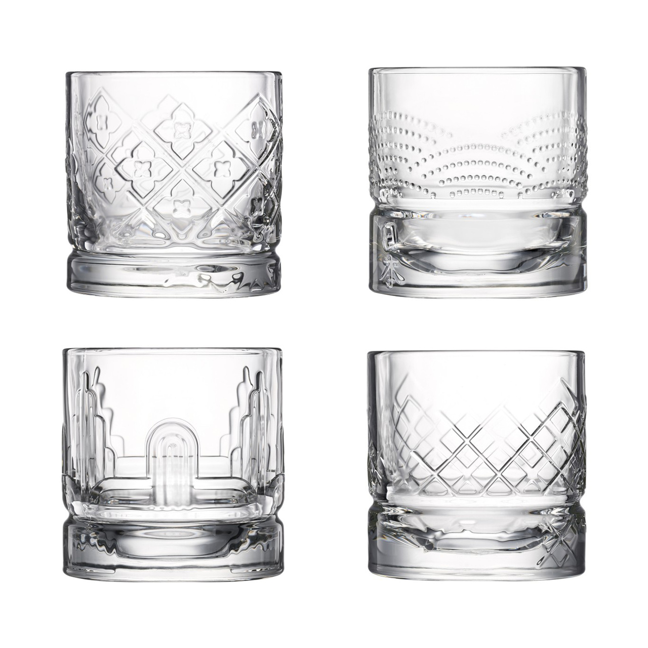 La Rochère Whiskeyglas Dandy Gåvoset 4 st