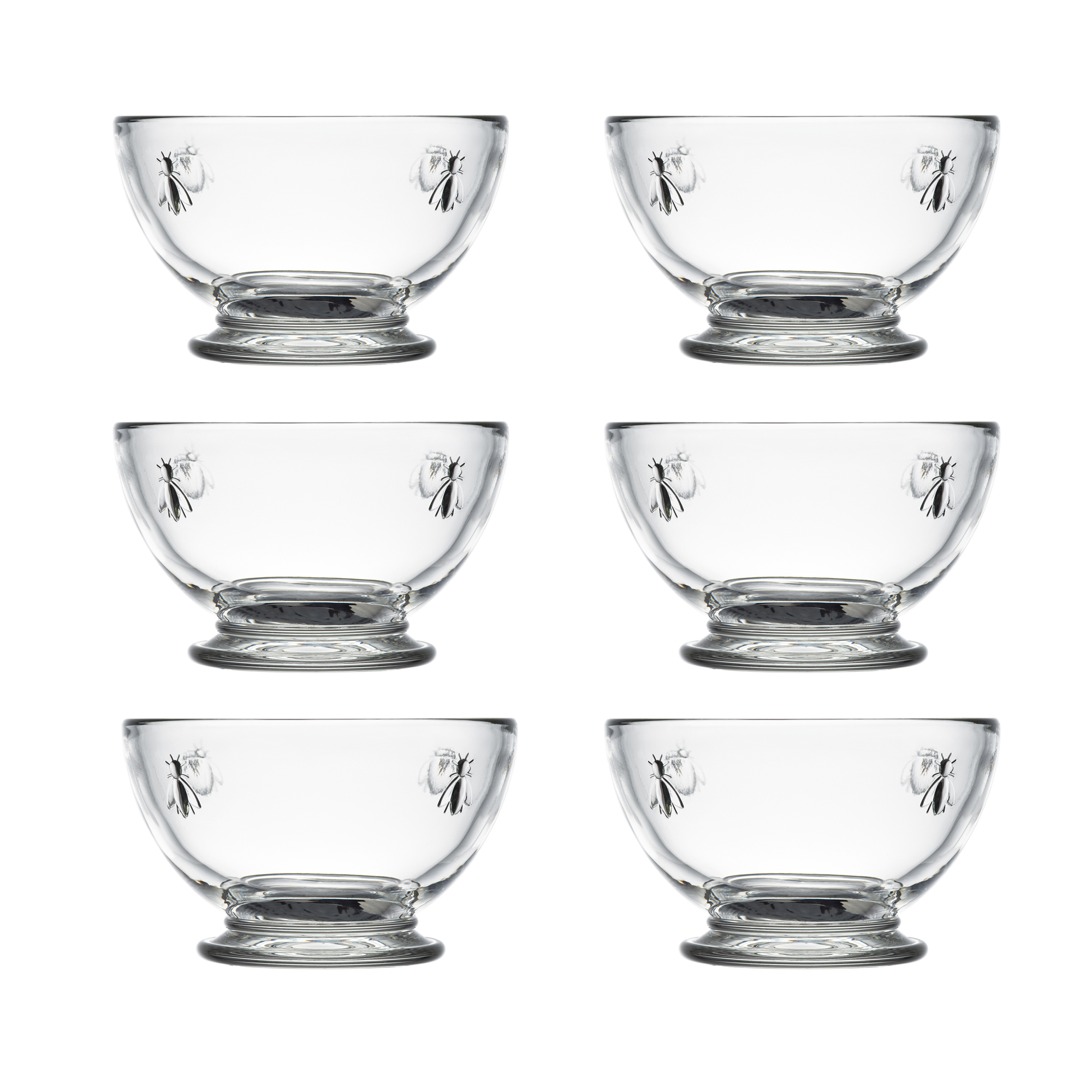 La Rochère Glasskål Abeille 6 st