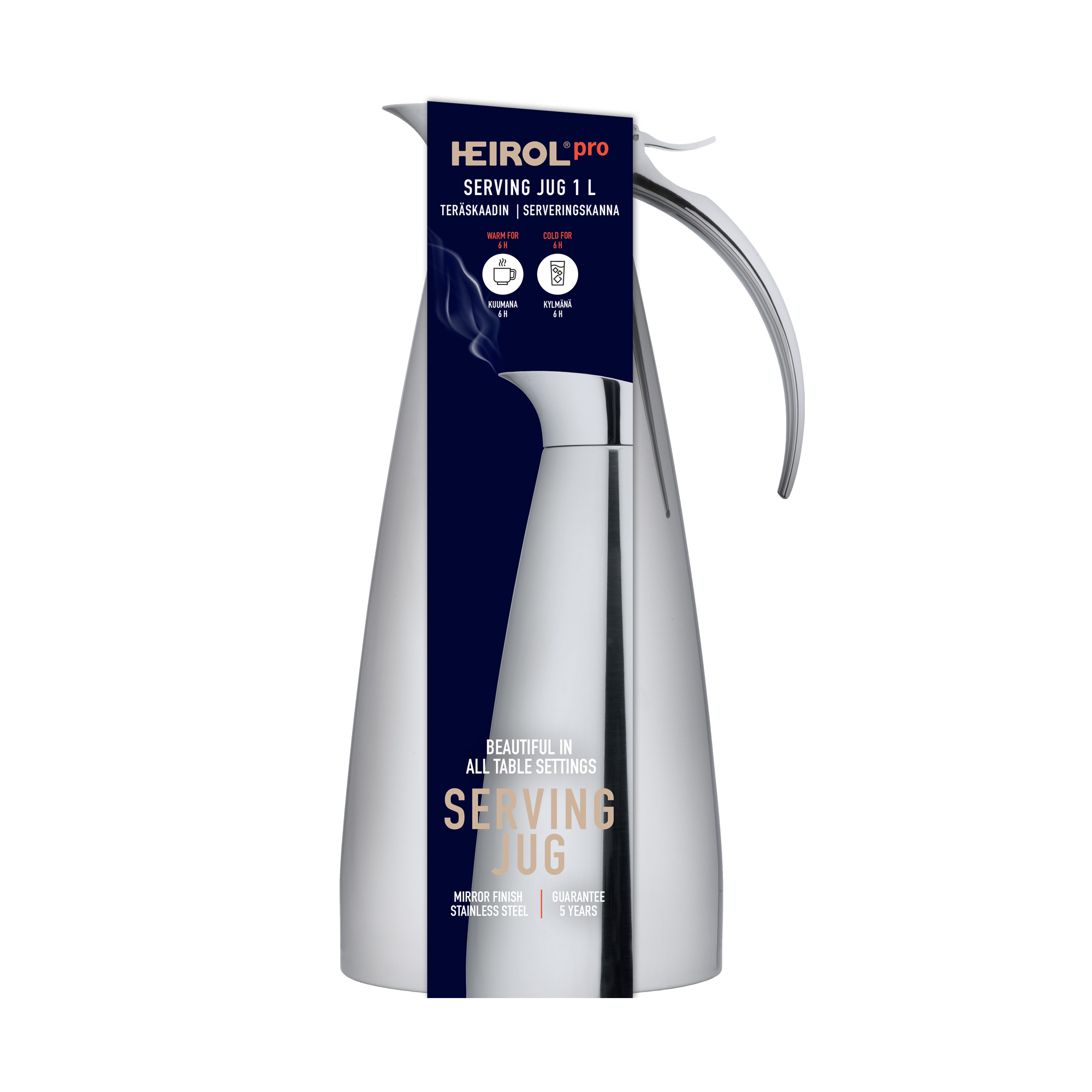 Heirol Termoskanna Rostfritt Stål 1 liter