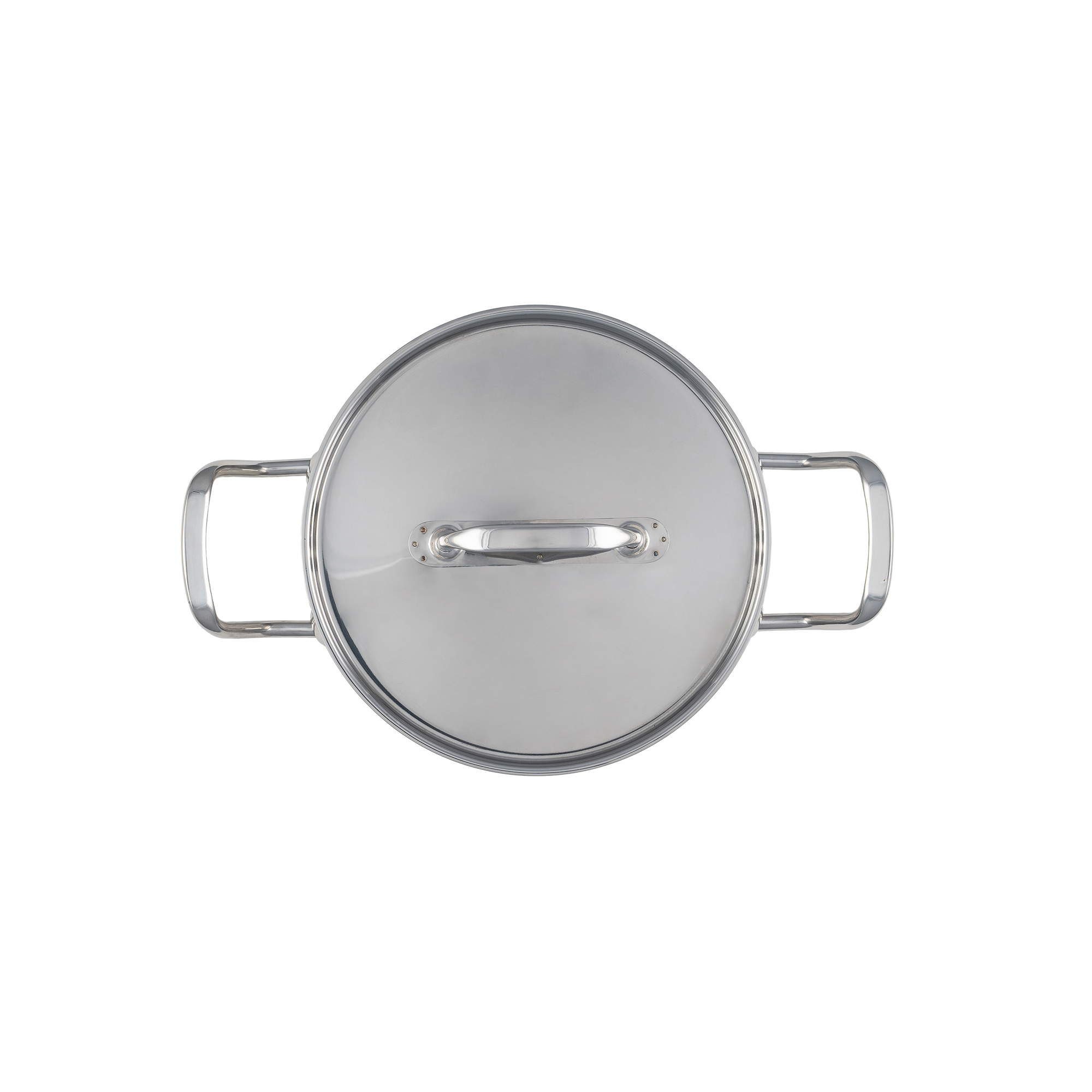 Heirol Gryta med Lock Steely Classic Triply 20 cm, 3 liter