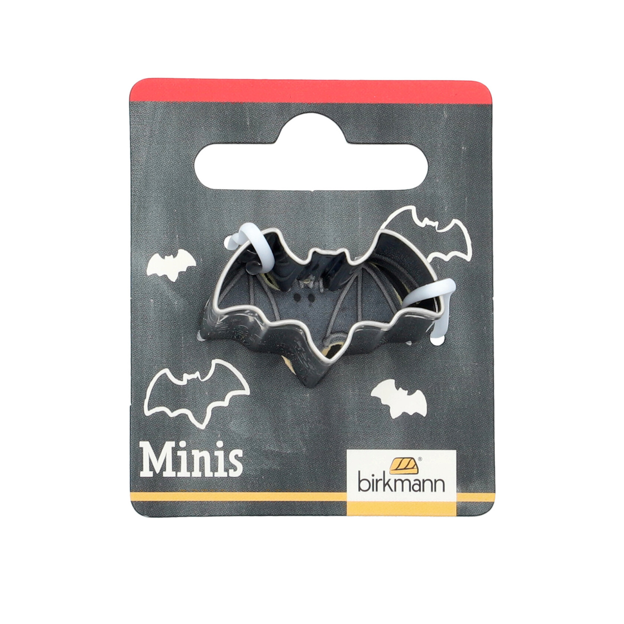 Birkmann Cookie Cutter Mini Bat Stainless Steel 3 cm