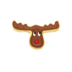 Birkmann Cookie Cutter Moose Head Stainless Steel 6.5 cm