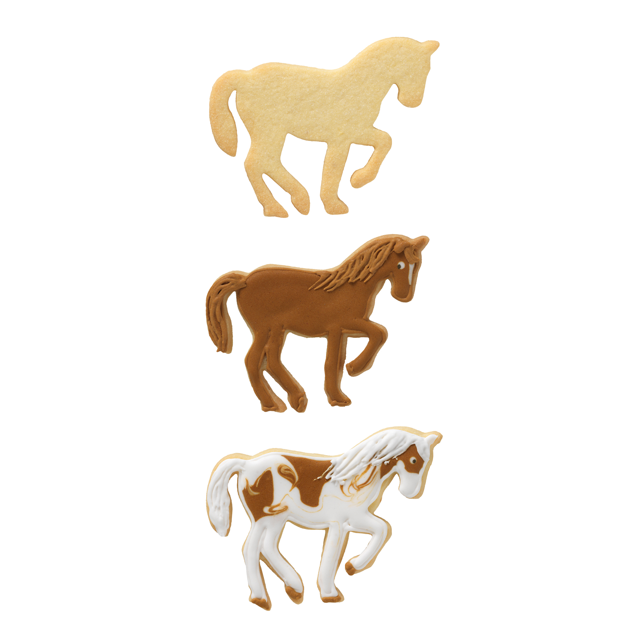 Birkmann Cookie Cutter Dressage Horse Stainless Steel 11 cm