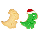 Birkmann Cookie Cutter Christmas T-Rex Stainless Steel 8 cm