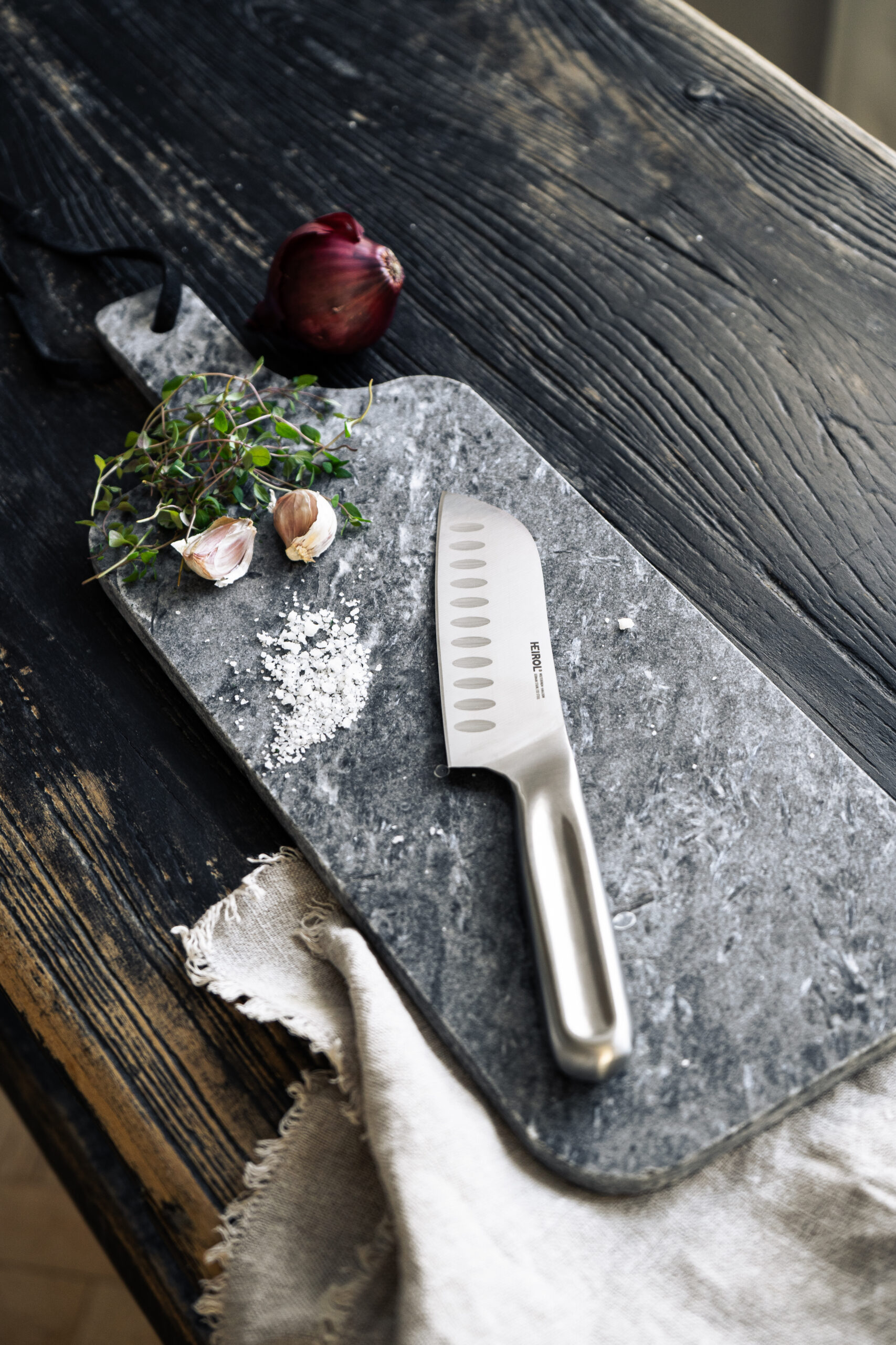 Heirol Santoku Knife Onda 13 cm