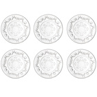 La Rochère Plate Versailles, 6 pcs
