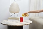Flaska o Glas Piller, Röd/Gul glas 500 ml