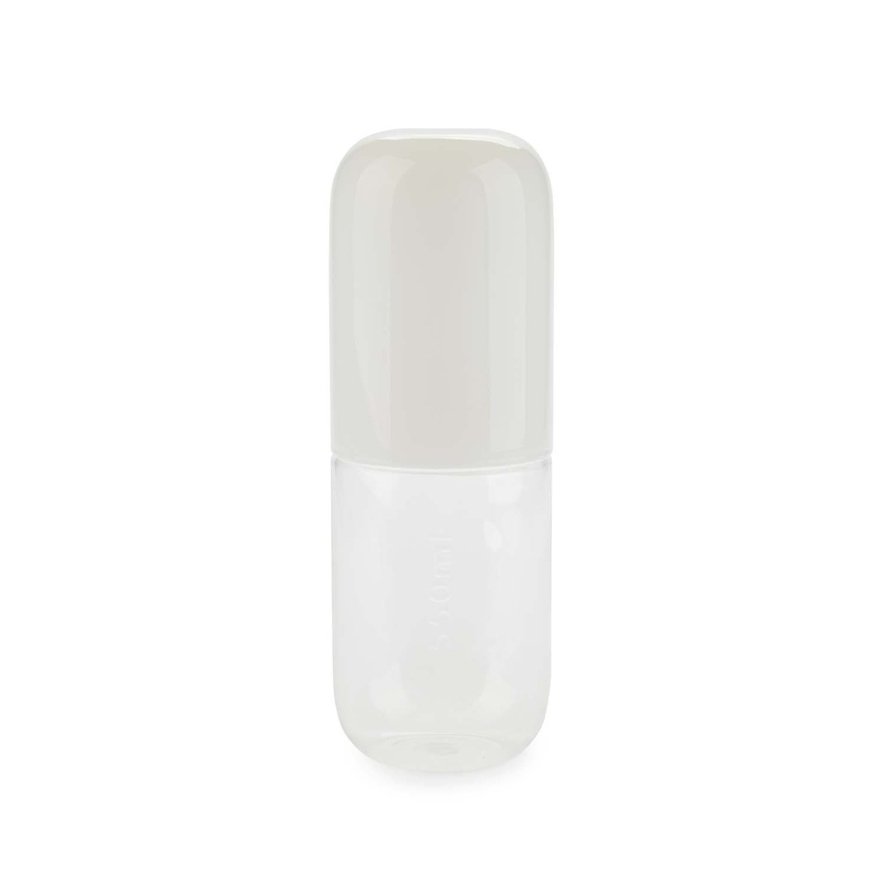 Flaska o Glas Piller, Vitt glas 500 ml