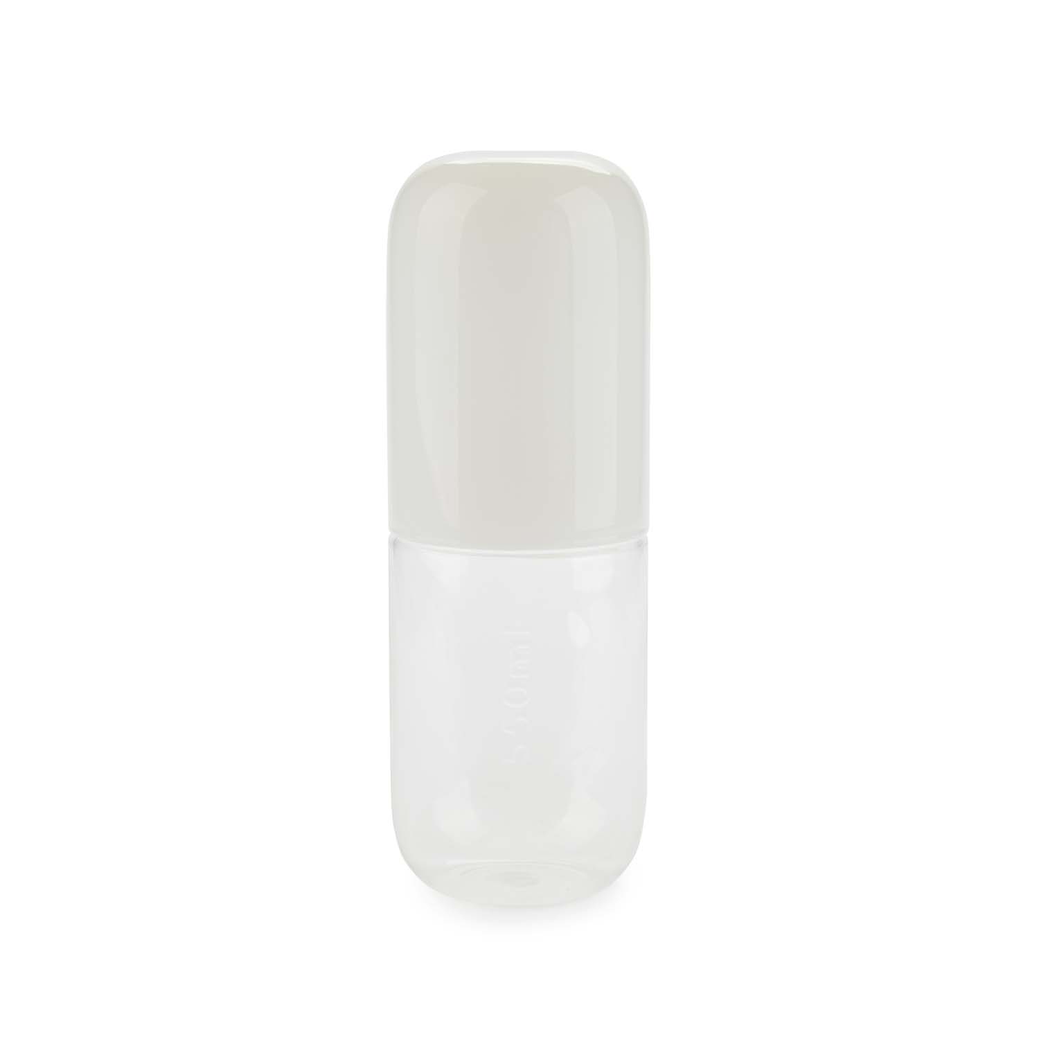 Flaska o Glas Piller, Vitt glas 500 ml