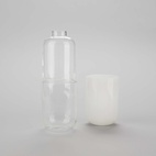 Flaska o Glas Piller, Vitt glas 500 ml