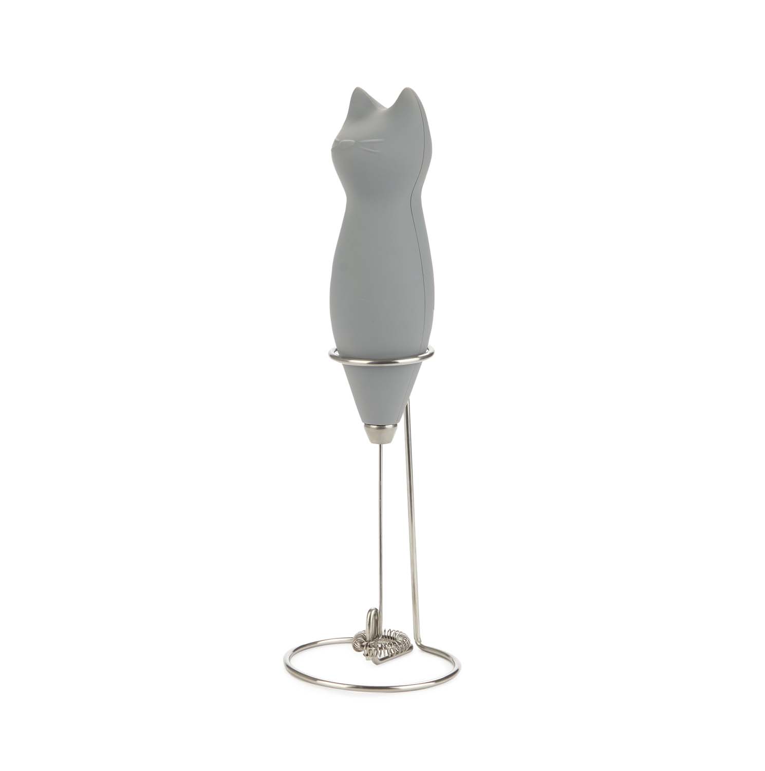 Milk frother Meow, Grey