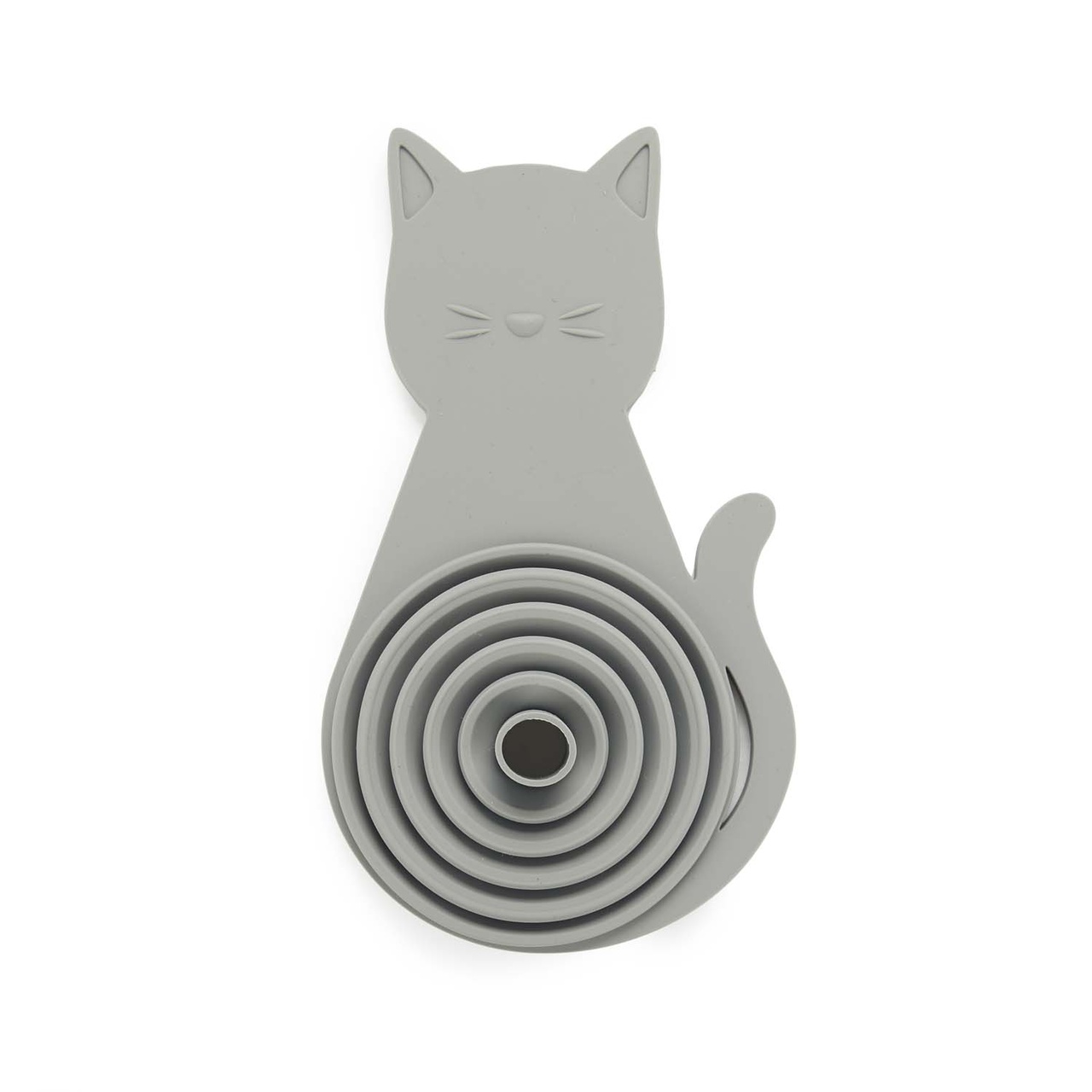 Tratt Meow, Grå  Silikon