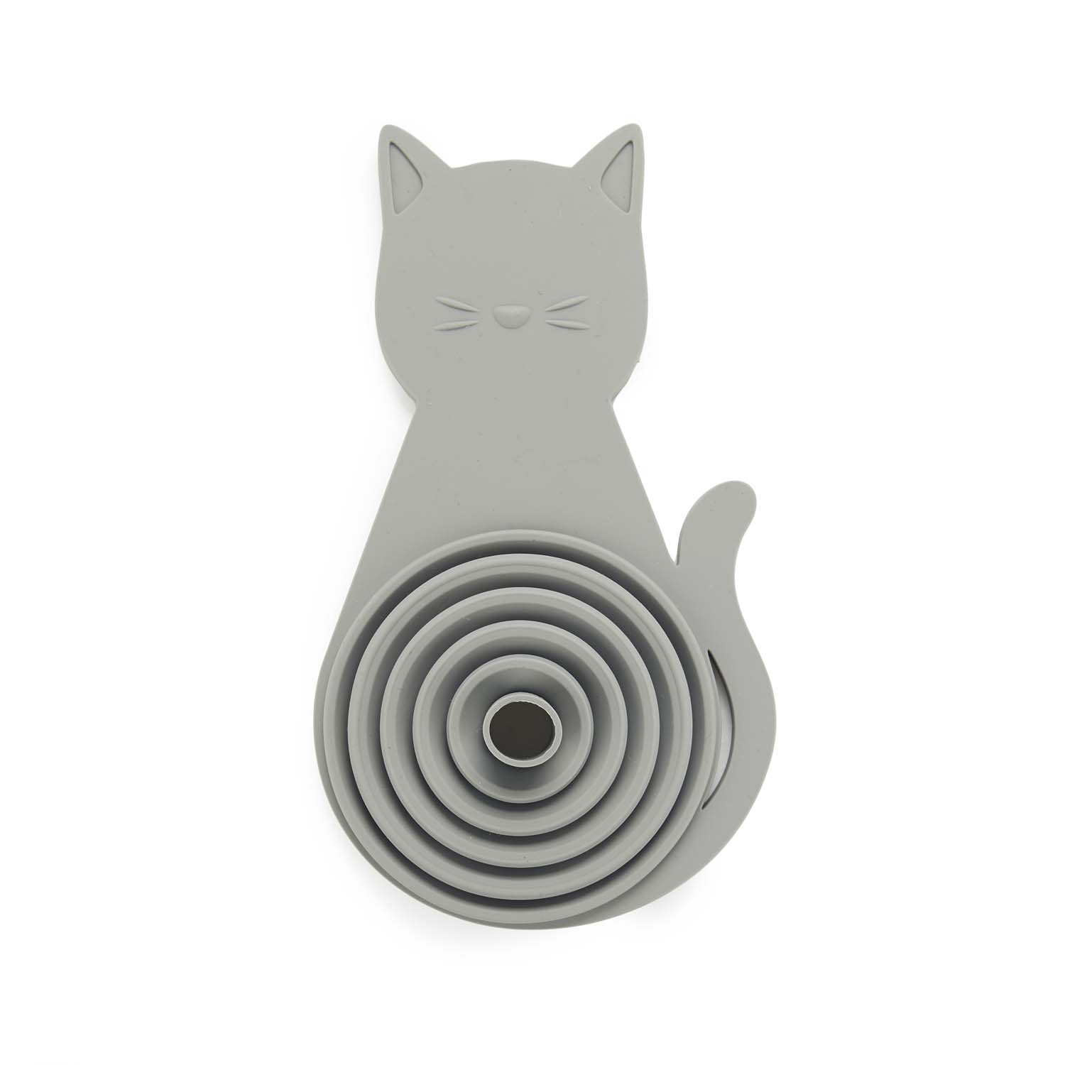 Tratt Meow, Grå  Silikon