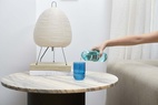 Flaska o Glas Piller, Blått Glas 500 ml