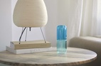 Flaska o Glas Piller, Blått Glas 500 ml