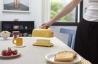 Smörbehållare med lock Toasty,  Gul