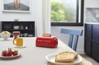 Smörbehållare med lock Toasty,  Röd