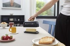 Butter Container with Lid Toasty, Black