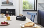 Butter Container with Lid Toasty, Black